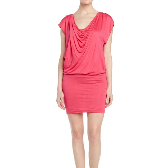 alice and olivia hot pink dress
